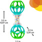 Bright Starts Oball Shaker Rattle Toy, Ages Newborn Plus