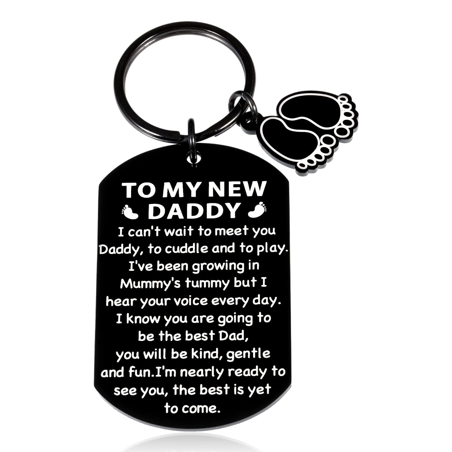 KINMES New Dad Gifts for Men First Fathers Day for New Dad Daddy to be First Time Dad Fathers Day Present from Wife Dad Christma