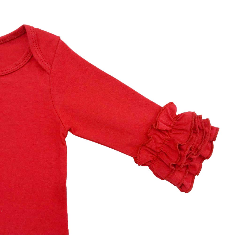 Owlfay Toddler Little Girls Baby 1St Valentines Day Romper Icing Ruffle Bottoms Long Sleeve Jumpsuit Playwear Pants Floral Print