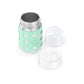 Lifefactory 8-Ounce Stainless-Steel Vacuum-Insulated Wide-Neck Baby Bottle With Hard Sippy, Mint (Ls2221Wmi4)