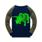 Popshion Boys Pajamas Glow In The Dark Dinosaur Pj Long Sleeve Triceratops Kids Jammies Clothes Set Toddler Winter Dino Pjs 10T