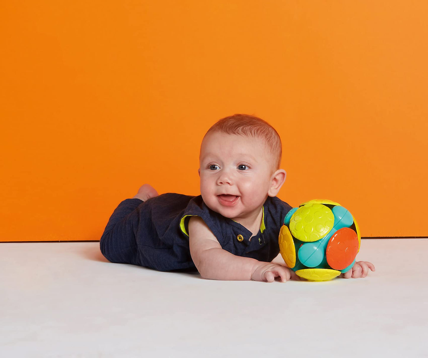 Bright Starts Wobble Bobble Activity Ball Toy, Ages 3 Months+