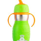 Kid Basix Safe Sippy, Stainless Steel Cup For Babies/Toddlers, Round Spout, Dishwasher Safe, Bpa Free, 11 Oz. Travel/School/Play