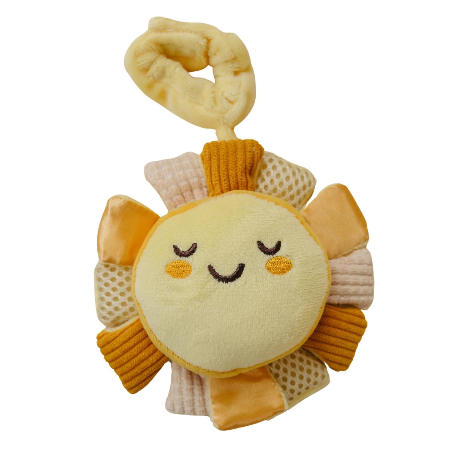 Lion & Light Sunny Crinkle Toys for Baby | Sensory Toys for Babies | Baby Hanging Toys | Mellow Textures & Crinkle Sounds | Soft