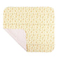ReUseLife Large Waterproof Cotton Flannel Diaper Changing Mat Pad,31.5 X 26.5 Inch (Yellow Griaffe)