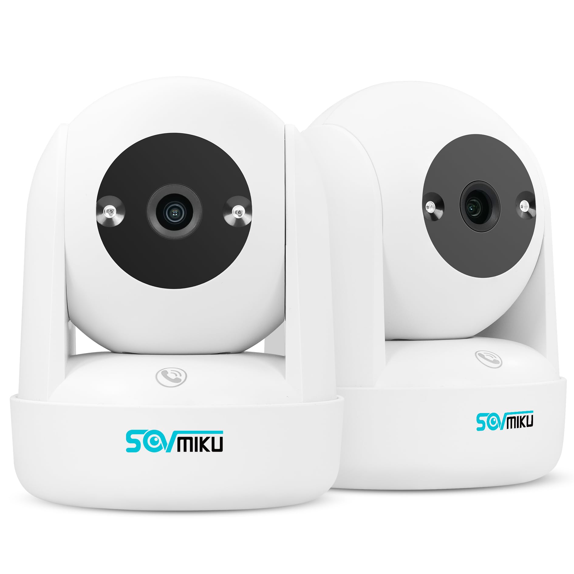 Vicohome CB2 2K Indoor Camera, 5GHz Wi-Fi, Plug-in, AI Tracking, Home Security, Pet/Baby Monitor, 360 View Pan/Tilt, Two Way Aud