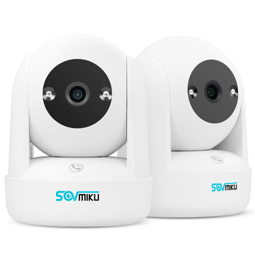 Vicohome CB2 2K Indoor Camera, 5GHz Wi-Fi, Plug-in, AI Tracking, Home Security, Pet/Baby Monitor, 360 View Pan/Tilt, Two Way Aud