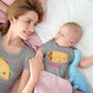 Taco Taquito Mommy And Me Outfits Gifts For New Moms First Mothers Day Mom & Infant Baby Bodysuit Matching Set Taco Gray Large/T