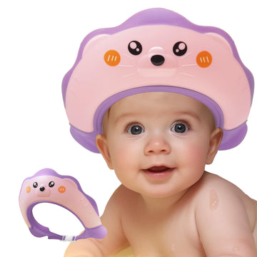 Baby Shower Cap, Baby Shower Cap Shield, Shower Cap For Kids, Visor Hat For Eye And Ear Protection For 0-9 Years Old Children, C