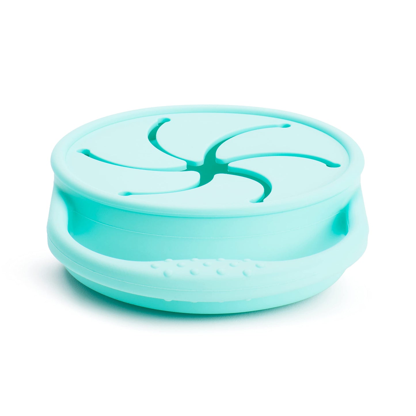 Munchkin Cest Silicone! Snack Catcher Toddler Snack Cup With Lid, Mint