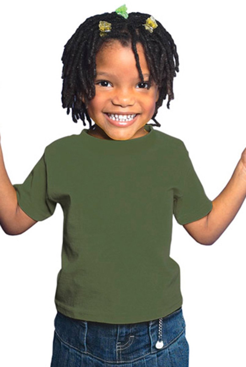 Rabbit Skins Toddler Jersey T-Shirt, Military Green, 4T – WBBAPB014WCWKI6