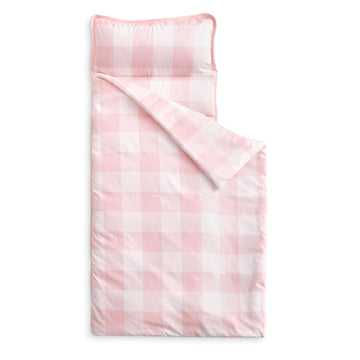 Wake In Cloud - Extra Long Nap Mat With Removable Pillow For Kids Toddler Boys Girls Daycare Preschool Kindergarten Sleeping Bag
