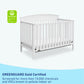 Graco Benton 5-In-1 Convertible Crib (White) - Greenguard Gold Certified, Converts From Baby Crib To Toddler Bed, Daybed And Ful