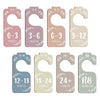 MERISHOPP8Pcs Baby Closet Dividers Newborn Supplies Clothes Size Divider for Newborns|Baby|Nursery Dcor|Other Nursery Dcor