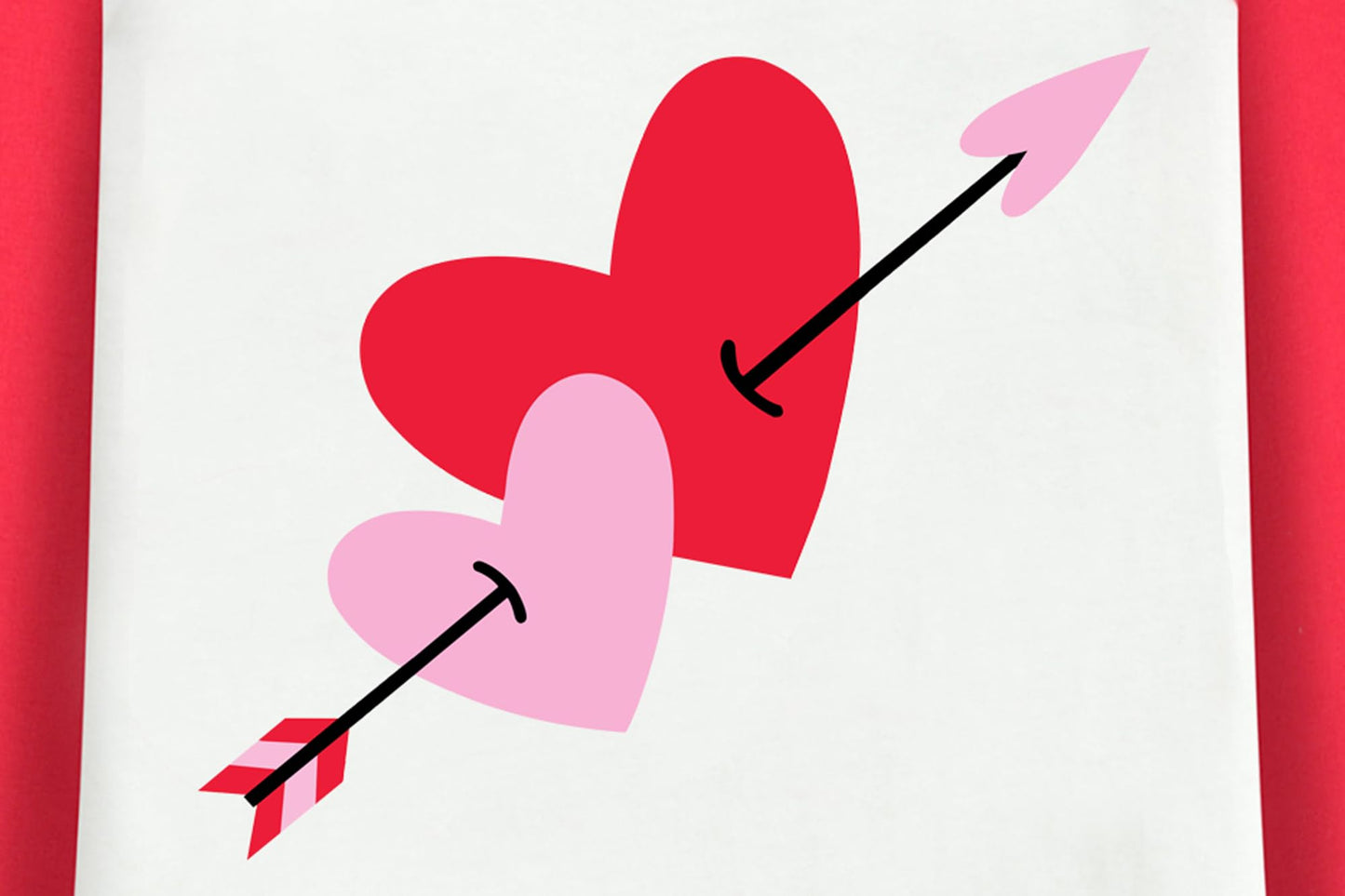 Ddsol Toddler Little Girl Valentine Day Shirt Baby Kid Love Heart Breaker Print Tshirt Red White Raglan Long Sleeve Cotton Tee T