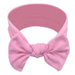 Babygiz Baby Girl Headbands-Infant,Toddler Cotton Handmade Hairbands With Bows Child Hair Accessories (Pink)