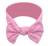 Babygiz Baby Girl Headbands-Infant,Toddler Cotton Handmade Hairbands With Bows Child Hair Accessories (Pink)