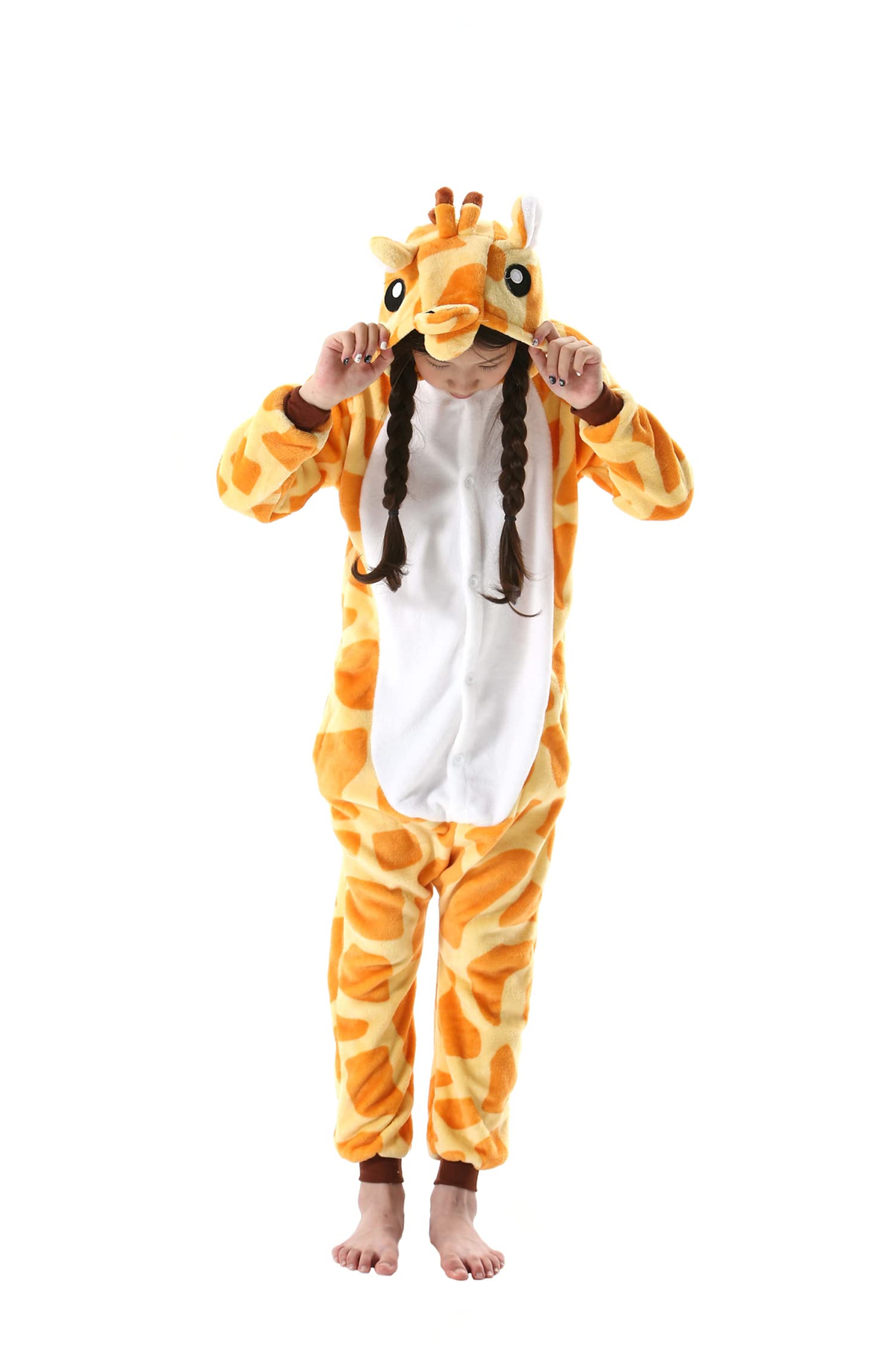 Atoz Onesie For Kids, Animal Pajamas Halloween Cosplay Costume For Girls Boys, G WBBAPB0B12P9GGK