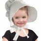 Rubies Child'S Colonial Bonnet Hat, White For Themed Parties And Halloween