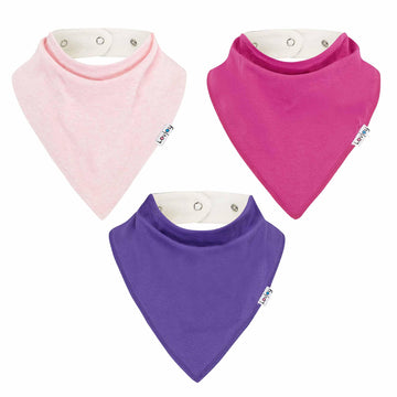 Lovjoy Large Bandana Bibs - Special Needs Bibs - For Older Children, Youth And Adults - Practical, Absorbent And Stylish (Set 07