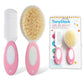 Tony Stark Baby Brush And Comb Set, Newborn Essentials Set With Baby Comb And Soft Bristle Hair Brush For Your ToddlerS Scalp (P