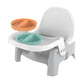 Ingenuity Deluxe Learn-to-Dine Feeding Seat - Infant and Toddler Feeding Chair and Booster Seat with Tray and 2 Snap-in Plates