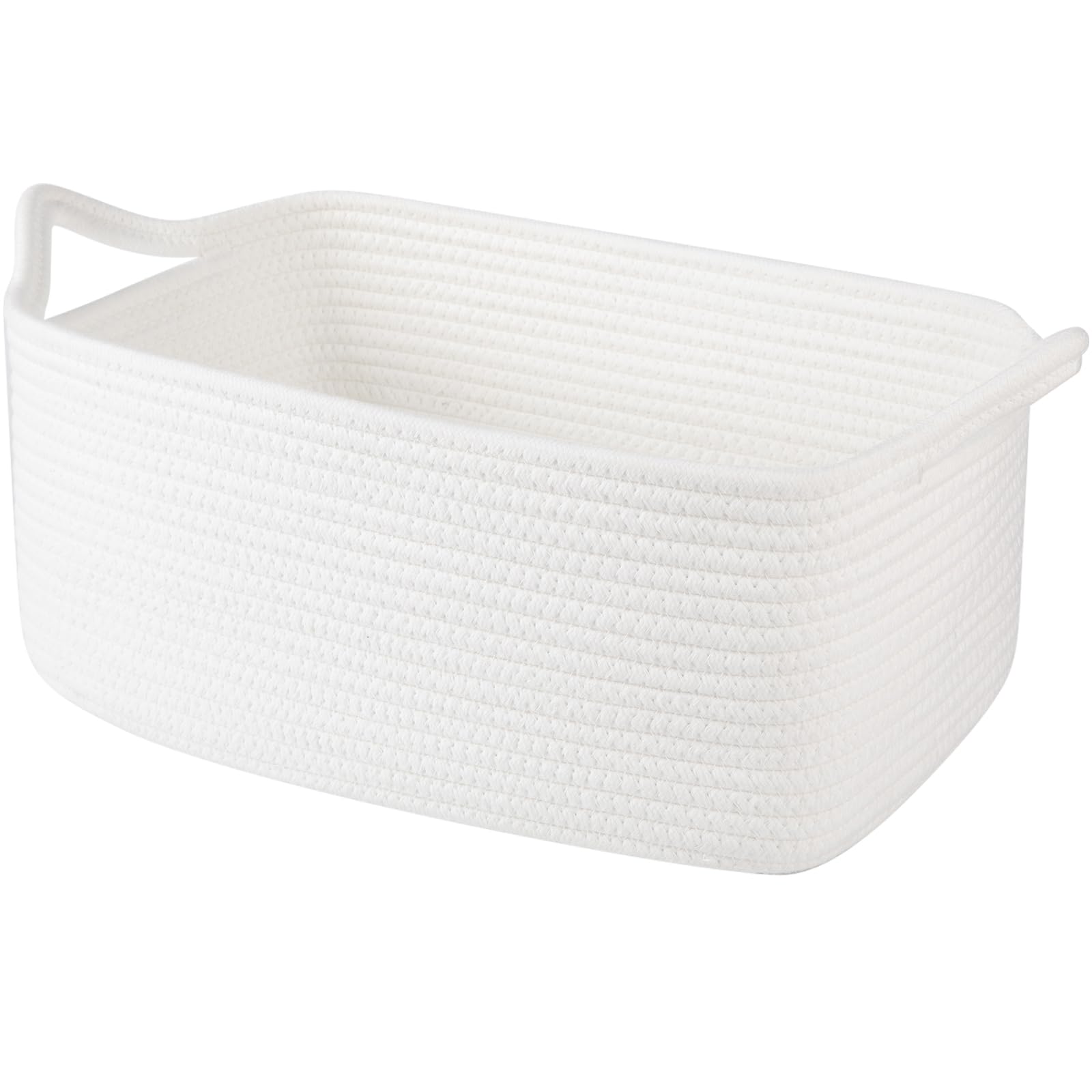 OIAHOMY 19L Woven Basket with Gift Bags and Ribbons, Gift Basket Empty for Baby Showers Birthday, Nursery Bin with Handles for B