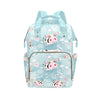 YallLocoMo Personalized Diaper Bag Backpack Gift Cute Milk Cow Large Capacity Nappy Bag: Designed for Travel & Everyday Use