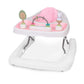 Ingenuity Step & Sprout 3-in-1 Foldable Baby Activity Walker with Removable Toys Ages 6 Months +, Pink