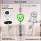 Baby Monitor Floor Stand Mount Compatible With Hellobabyhb6550/Hb65/Hb40/Hb6339/Anmeate Sm24, Baby Ganibs, Bonoch, For Infant Op