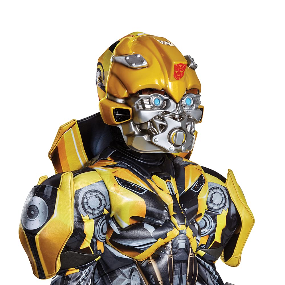 Disguise Bumblebee Movie Prestige Costume, Yellow, Small (4-6)