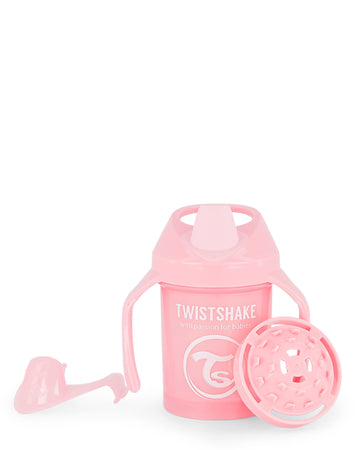 Twistshake Mini Cup 230Ml / 8Oz 4+M Pastel Pink