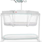 Fisher-Price Baby Bedside Sleeper Soothing Motions Bassinet with Lights Music Vibrations & Toy Mobile for Newborns 0+ Months, Sw