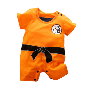 Iurnxb Newborn Long Sleeve Baby Boy And Girls Rompers Costume Jumpsuit Baby Clothes (Orangebb, 6-9 Months)