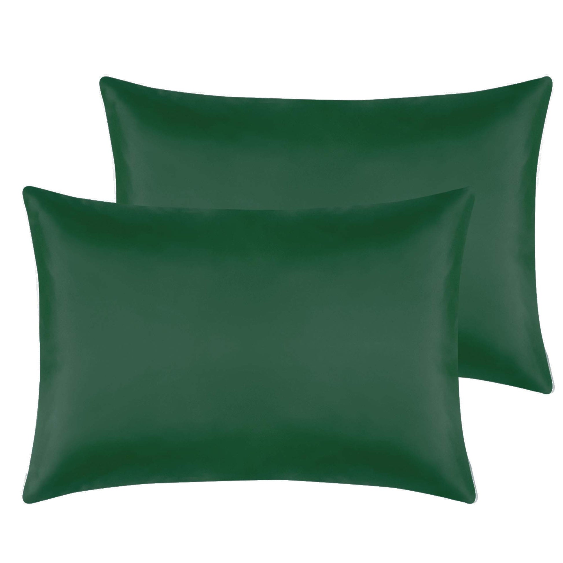 Ntbay Zippered Silk Satin Toddler Pillowcases - 2 Pack Hidden Zipper 13X18 Pillowcases - Luxury And Silky Baby Travel Pillow Cov