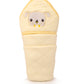 Uber World Newborn Baby Blanket with Hood/Infant AC Blanket/Baby Wrapper/Cotton Baby Blanket for 09 Months (95x95cm) Pack of 1
