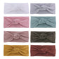 Sugarmelon Baby Headbands Stretchy Hairbands Hair Bow Elastics for Baby Girls Newborn Toddlers Infant Kids (Knot Headband Mustar