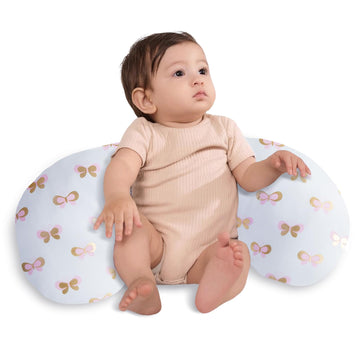 Little Grape Land Nursing Pillow, Upgraded Breast Feeding Pillow for Mom, Breastfeeding & Bottle Feeding for 0-16 Months, Machin