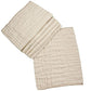 Osocozy Unbleached Prefold Cloth Diapers - Soft And Absorbent Baby Diapers Made Of 100% Unbleached Cotton - 17.5'X23', Fits 30