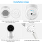 Koroao Flexible Twist Mount For Arenti Baby Monitor/Arenti 3Mp Baby Monitor,No Tools Or Wall Damage Required (White)