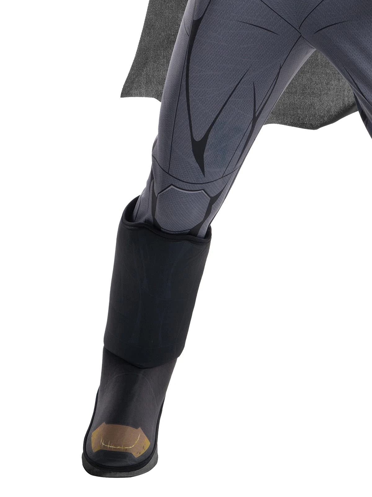 Rubie'S Boy'S Justice League Deluxe Batman Costume, Medium, Black & Grey