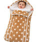 First Sleep Baby Newborn 3ZIPER Blanket Baby  Soft Winter Kids Blanket for (012 Months, 76x76cm) Brown