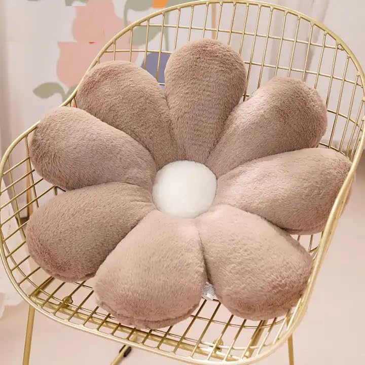 AVSHUB Sunflower Motif Pillowcase Decorative Cute Preppy Throw Pillows Floor Cushion for Girls Bedroom Bed Room Couch Sofa Chair
