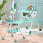 Staranddaisy High Chair For Baby/Baby Feeding Chair For 0 To 5 Years With Multi Level Height Adjustment, Reclining Seat, 5 Point