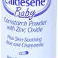 Caldesene Cornstarch Baby Powder With Zinc Oxide, Talc-Free Baby Powder, 5 Oz (2 Pack)