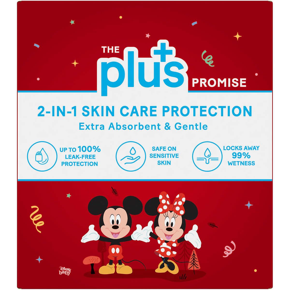 Huggies Plus Diapers, Size 6 (35+ Pounds), 116 Count