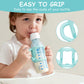 Dr. Brown'S Silicone Narrow Baby Bottle Handles - Pack Of 3, Easy Grip Handles (Red/Green/Blue)