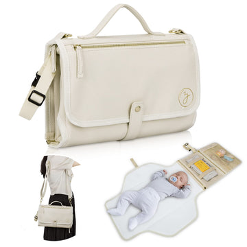 Zaveena Portable Diaper Changing Pad. Portable Changing Pad For Diaper Bag. Travel Changing Pad. Newborn Essentials, Newborn Gir