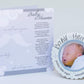 The Grandparent Gift Baby Heaven Infant Loss Or Miscarriage Gift, Hanging Ornament Or Sitting Mini Photo Frame With Sentiment