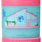 California Barbie (Dreamhouse) Whiskware Stackable Snack Pack - 3 Jar + Handle - Yellow/Pink/Blue